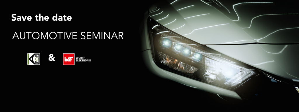 Automotive Seminars with Würth Elektronik: EMC-compliant Optical High-speed Connectivity